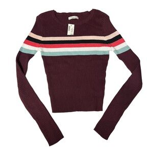 Aeropostale NWT - Womens Colorful Ribbed Sweater Sz MD